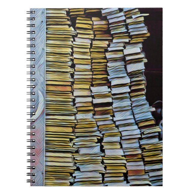 Einzigartige Geschenke für Buchliebhaber Notizblock (Vorderseite)