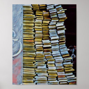 Einzigartige Geschenke für Buchliebhaber Poster