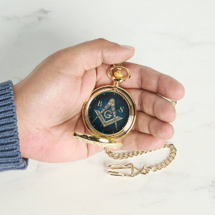 Einzigartige Geschenke für die Freimaurer   Blue G Armbanduhr