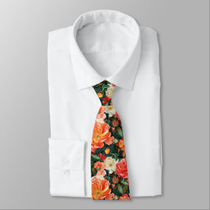 Einzigartige Geschenke für Männer Rosenblumenstrau Krawatte