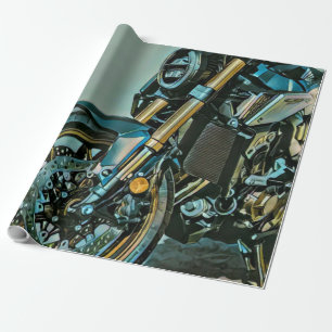 Einzigartige Geschenke für Motorradfahrer Geschenkpapier