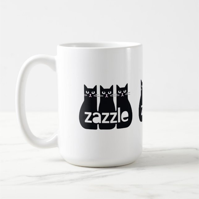 Einzigartige Geschenke Zazzle Kaffeetasse (Links)