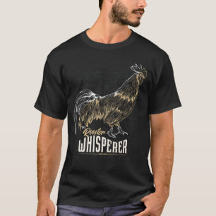 Einzigartige Geschenkidee HAHNWHISPERER für Mann T-Shirt