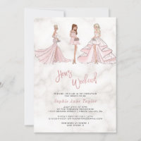 Einzigartige Girls Rose Goldene Hügel Bachelorette