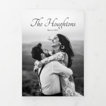 Einzigartige Hochzeit Sichern Sie die Ankündigung 