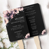 Einzigartige Hochzeitsprogramme in Rosa