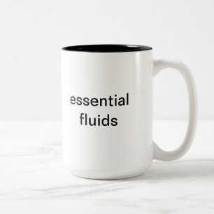 Einzigartige Kaffee-Tasse (wesentliche Zweifarbige Tasse
