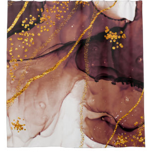 Einzigartige Kreativität. Art&Gold. Inspiriert vom Duschvorhang