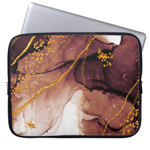 Einzigartige Kreativität. Art&Gold. Inspiriert vom Laptopschutzhülle