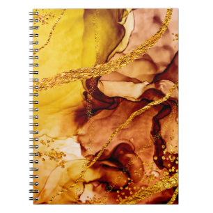 Einzigartige Kreativität. Art&Gold. Inspiriert vom Notizblock