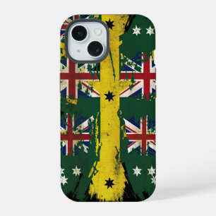 Einzigartige Kumpels beim Mischen: Australische +  iPhone 15 Hülle