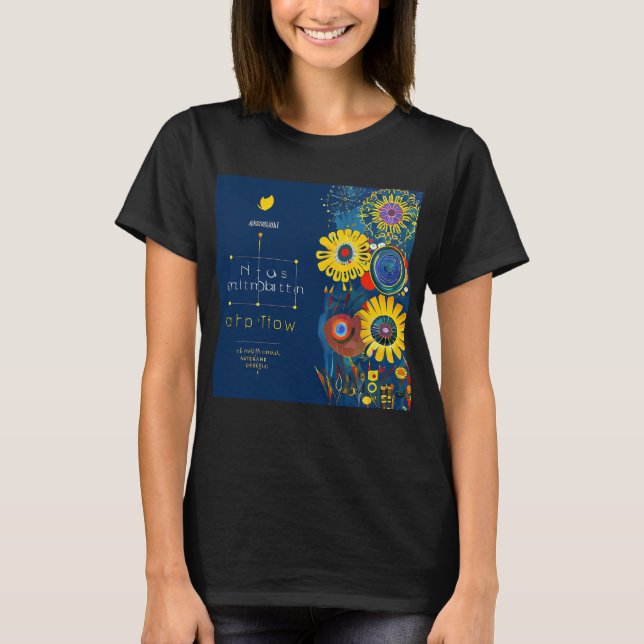 Einzigartige Kunst T-Shirt (Vorderseite)