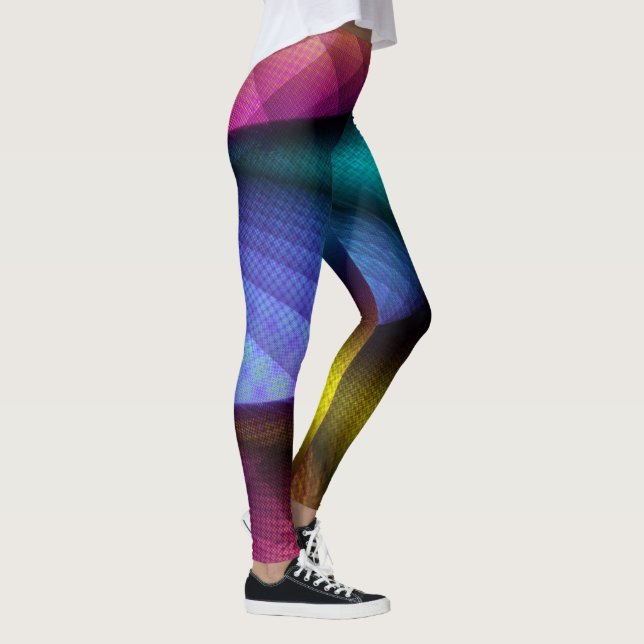 Einzigartige Leggings für Farbblende (Rechts)