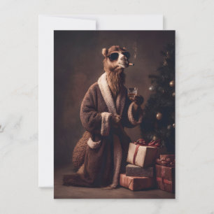 Einzigartige lustige Weihnachtskarten für Erwachse Feiertagskarte