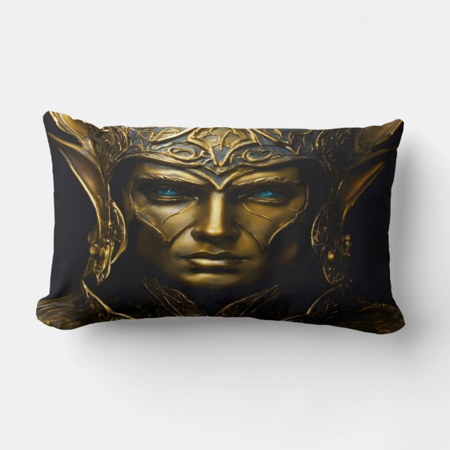 Einzigartige luxuriöse Sitzkissen Lendenkissen (Vorderseite)