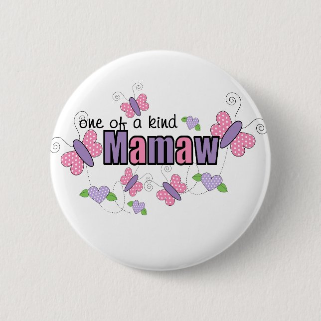 Einzigartige Mamaw Button (Vorderseite)
