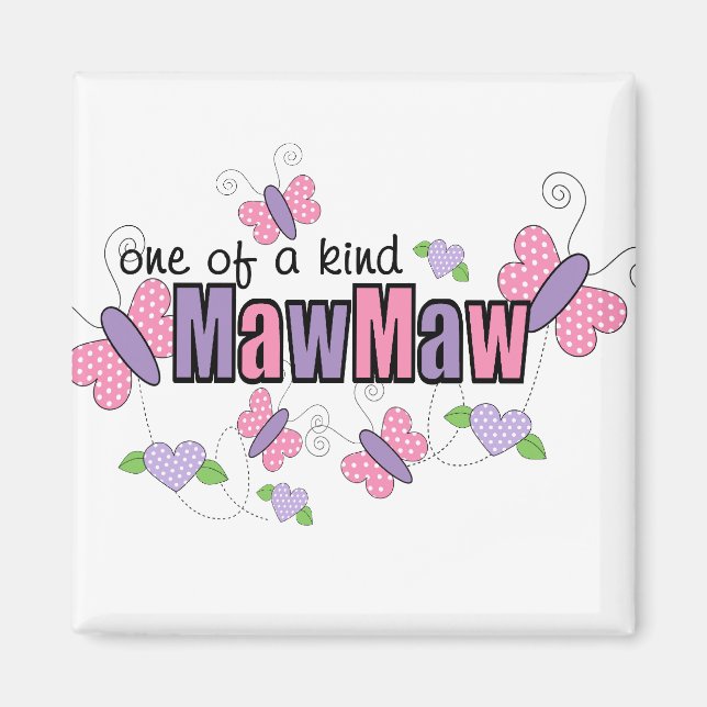 Einzigartige MawMaw Magnet (Vorne)