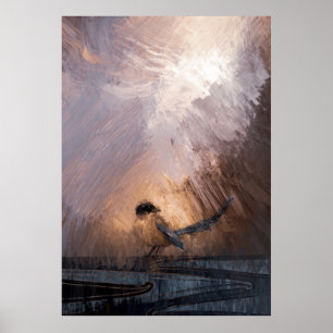 Einzigartige moderne Māori Kunst Poster