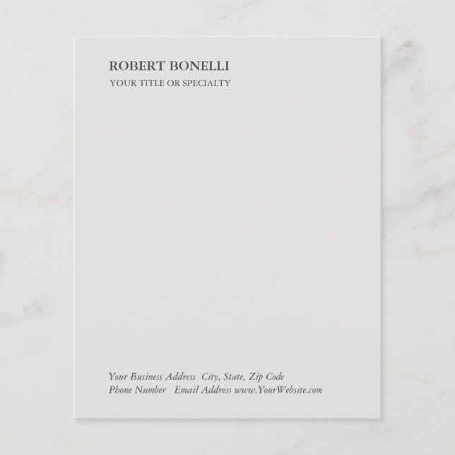 Einzigartige, moderne Platingrauen, stilvolle Papi (Vorderseite)