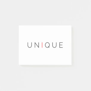 Einzigartige Motivation Inspiration Citation Post-it Klebezettel