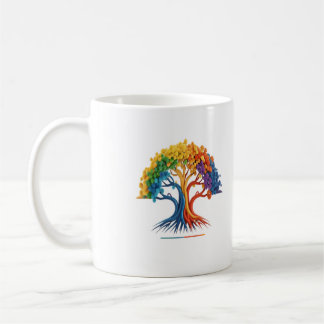 Einzigartige Multicolorart 1 Kaffeetasse