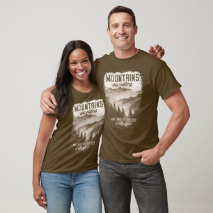Einzigartige Naturliebhaber Gemeinsame Berge T-Shirt