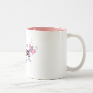 Einzigartige Oma Zweifarbige Tasse
