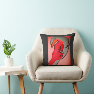 Einzigartige originale Charakterkunst Kissen