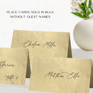 Einzigartige Platzkarte für die Hochzeitsempfehlun