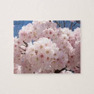 Einzigartige Puzzles Rosa Blüten Blumen Frühling