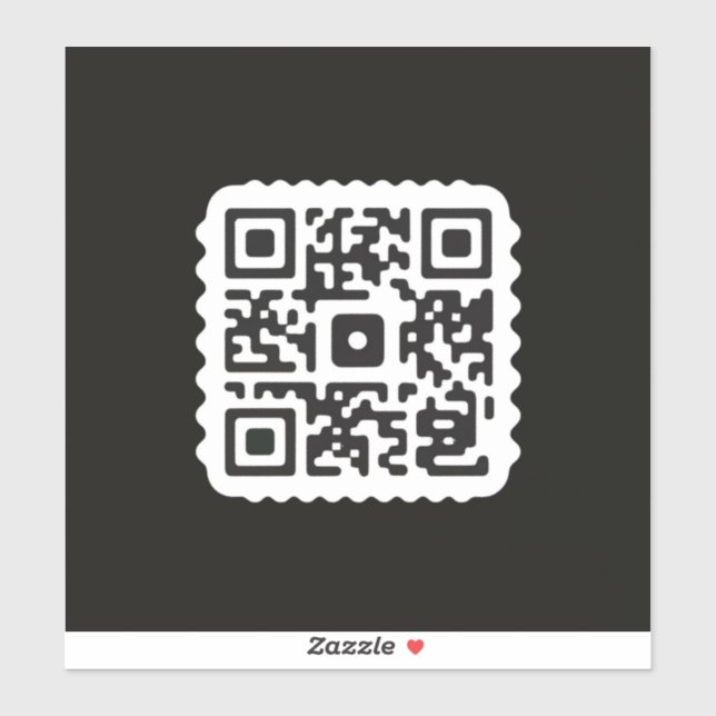 Einzigartige QR-Code-Aufkleber für Händler" Aufkleber (Blatt)