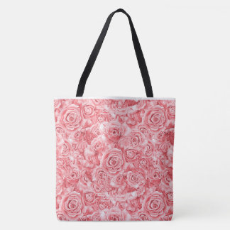 Einzigartige Rosa Große Tasche