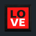 Einzigartige Rote Liebe Romantik Erinnerungskiste<br><div class="desc">Sie können die Schriftart und Farben leicht ändern. Sie können auch Ihr Logo und das Hintergrundbild hinzufügen,  wie Sie möchten.</div>