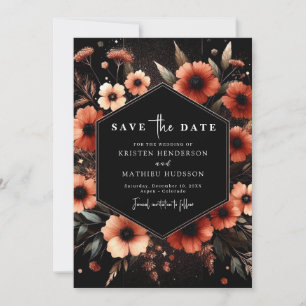 Einzigartige Rustikale Hochzeit Save The Date