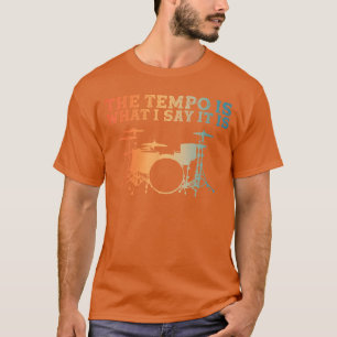 Einzigartige Schlagzeuger-Kunst für Männer Frauen  T-Shirt