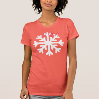 Einzigartige Schneeflocke T-Shirt