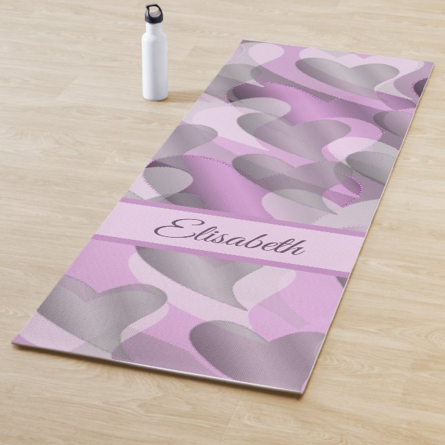 einzigartige, schöne, farbenfrohe, gemalte Muster Yogamatte (Beispiel)