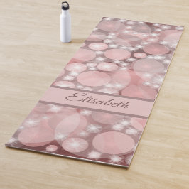 einzigartige, schöne, farbenfrohe, gemalte Muster Yogamatte