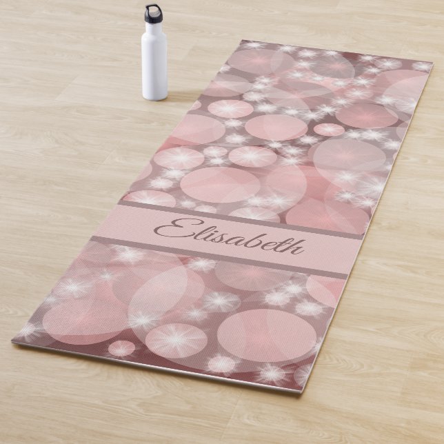 einzigartige, schöne, farbenfrohe, gemalte Muster Yogamatte (Beispiel)