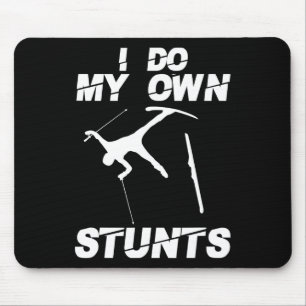 Einzigartige Skikunst für Männer Frauen Kinder Ski Mousepad