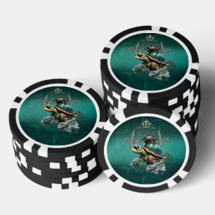 Einzigartige Steampenkirsche Pokerchips