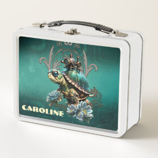 Einzigartige Steampunkturte. Metall Brotdose