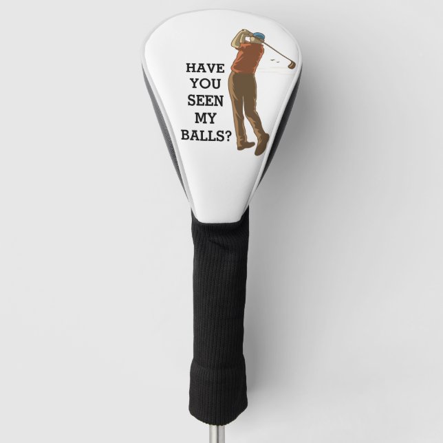 Einzigartige Suche nach Ihrem Treiber: Personalisi Golf Headcover (Vorderseite)