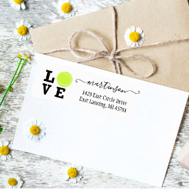 Einzigartige Tennis Yellow Ball-Adresse