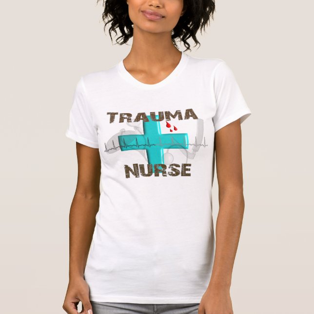 Einzigartige Trauma-Krankenschwester-T - Shirts (Vorderseite)