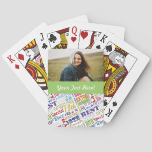Einzigartige und besondere 18. Geburtstagsgeschenk Spielkarten