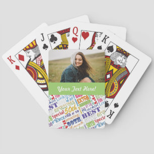 Einzigartige und besondere 50. Geburtstagsgeschenk Spielkarten