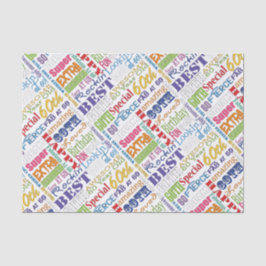 Einzigartige und besondere 60. Geburtstagsgeschenk Seidenpapier