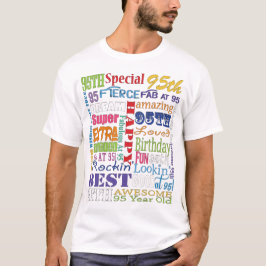 Einzigartige und besondere 95. Geburtstagsgeschenk T-Shirt