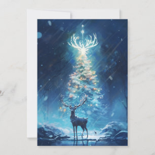 Einzigartige und seltsame Weihnachtskarten Feiertagskarte